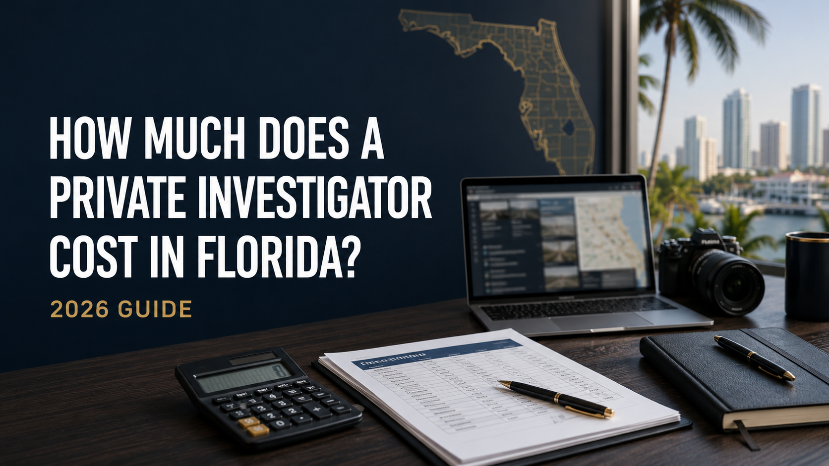 How Much Does a Private Investigator Cost in Florida? 2026 Guide